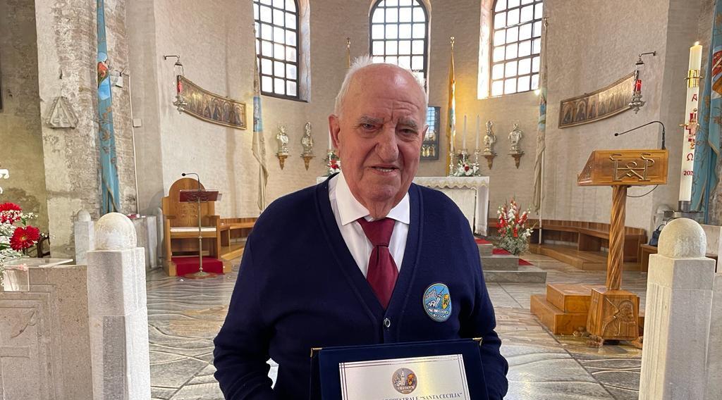 Copertina per Addio ad Antonio Marchesan, colonna della Corale Santa Cecilia di Grado